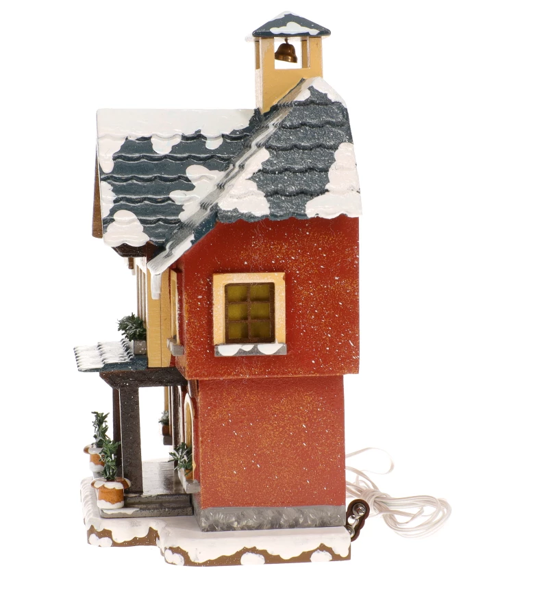450-400h0005 Hubrig Winterkinder Winterhaus Schule 