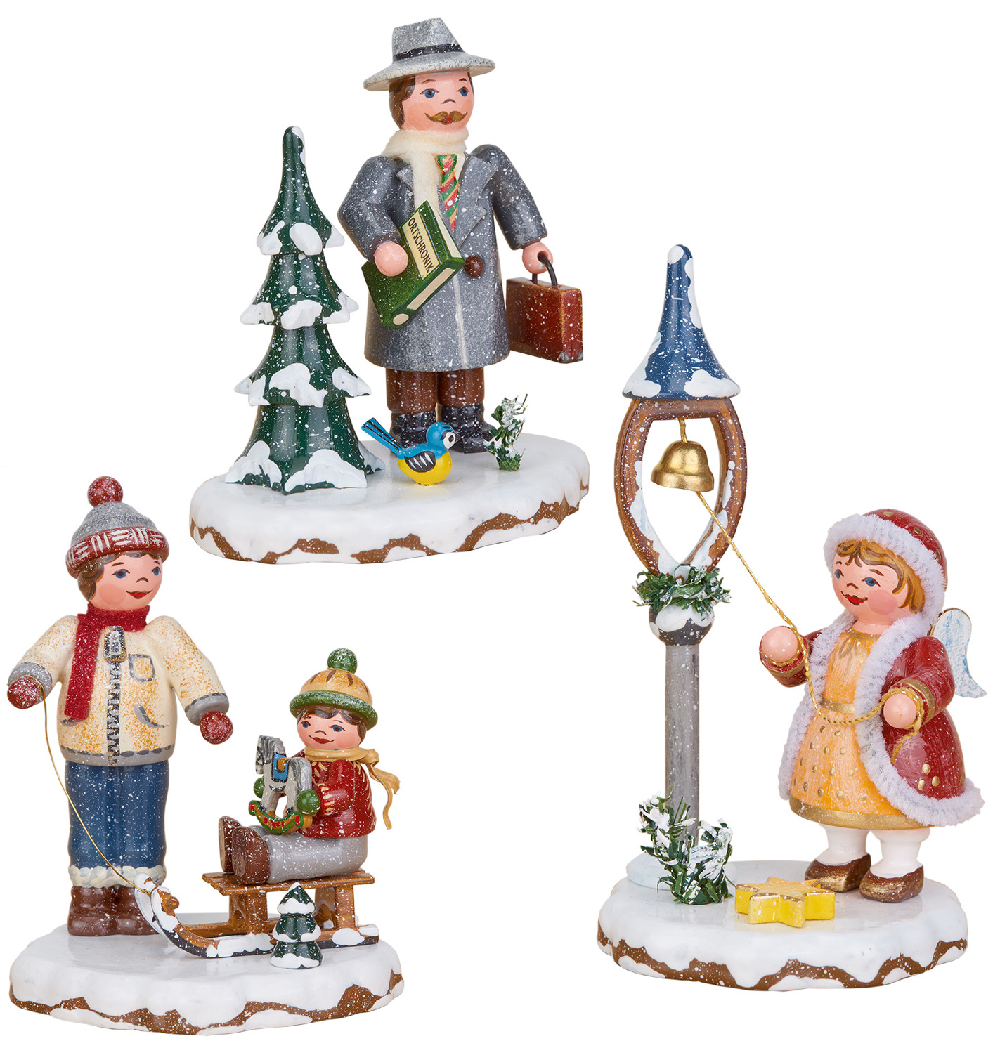 Winterkind Schneefeger---, Figuren, Weihnachten