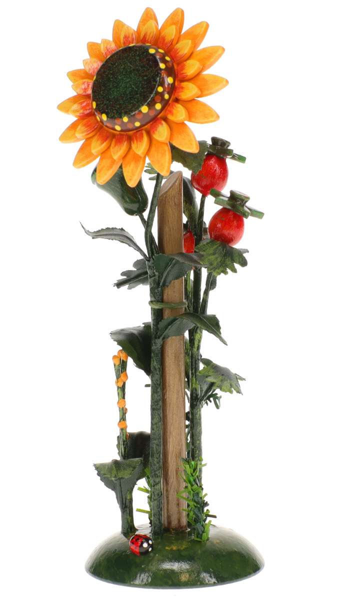 Willkommensflagge Sonnenblume & Vogel – Doppelseitig, 71x101 Cm, Aus Sackleinen, Für Garten & Haus