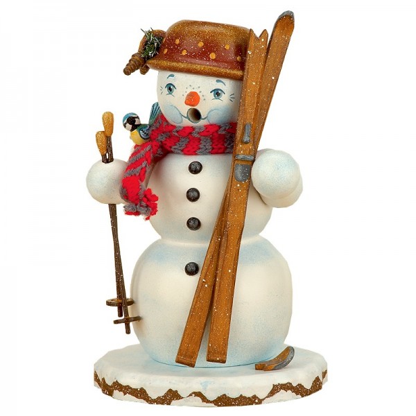 Hubrig Räuchermann Winterkinder Schneemann