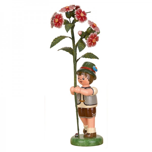 Hubrig Blumenkinder Junge mit Buschnelke