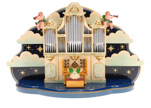Hubrig Orgel mit kleiner Wolke mit Musikwerk