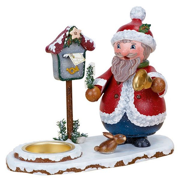 Hubrig Räucherwichtel Weihnachtsmann mit Teelicht