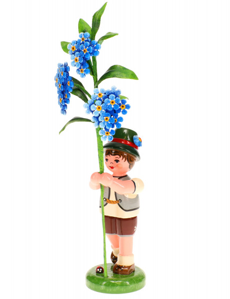 Hubrig Blumenkind Junge Vergissmeinnicht