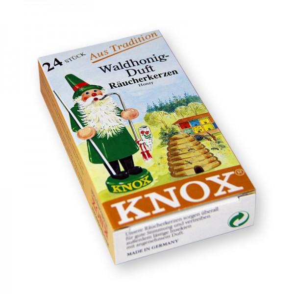 KNOX Räucherkerzchen - Waldhonig