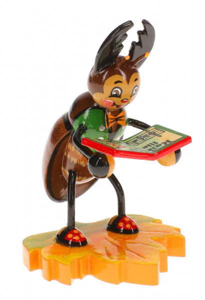 Hubrig Hirschkäfer mit Buch