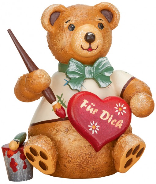 Hubrig Hubiduu ® - Teddy mit Herz - Herzelmaler