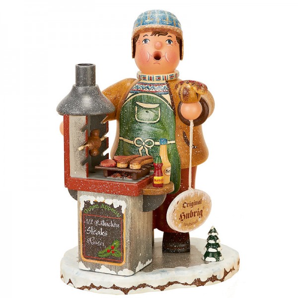 Hubrig Räuchermann Winterkinder Grillmeister