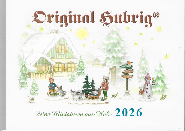 Hubrig Jahreskatalog 2026