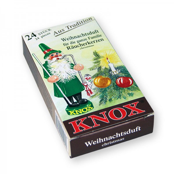 KNOX Räucherkerzchen - Weihnachtsduft