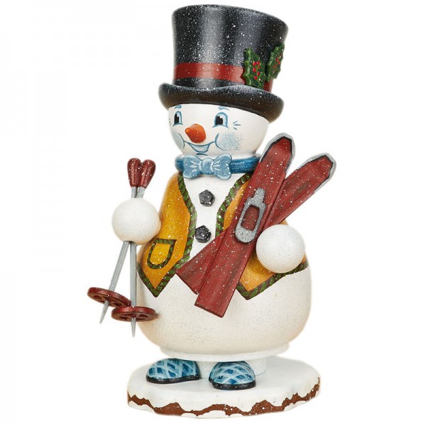 Hubrig Räucherwichtel Schneemann Skilehrer
