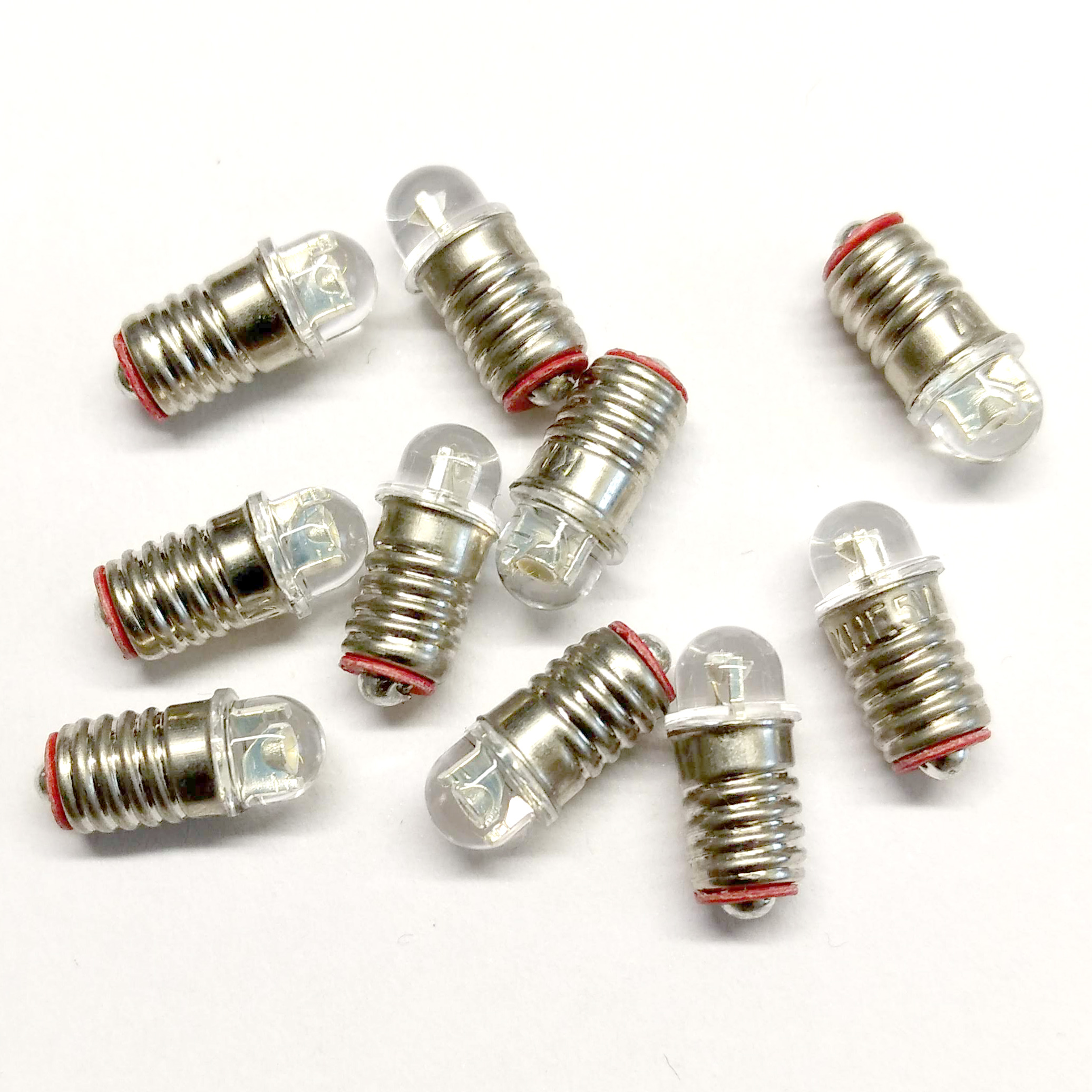 Hubrig LED Ersatzlämpchen E5,5 3,5V 10er Set, Lämpchen / Trafos, Zubehör