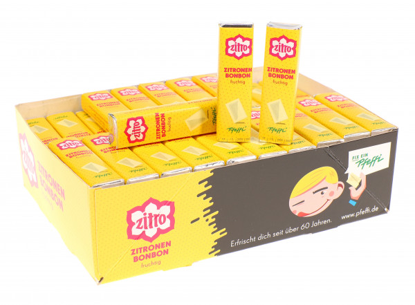 zitro Zitrone Bonbons - 1er Pack, 8 Gramm