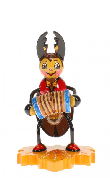 Hubrig Hirschkäfer mit Ziehharmonika
