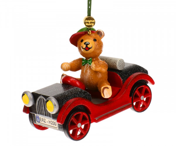 Baumbehang Auto mit Teddy von Hubrig
