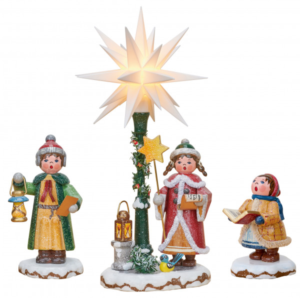 Hubrig Neuheiten 2021 SET - Winterkinder Herrnhuter® Sternsinger, Johanna und Benjamin