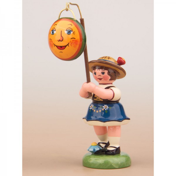 Hubrig Lampionkinder Mädchen mit Mond