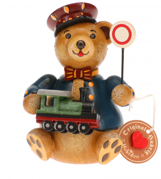 Hubrig Hubiduu ® - Teddy mit Herz - Eisenbahner