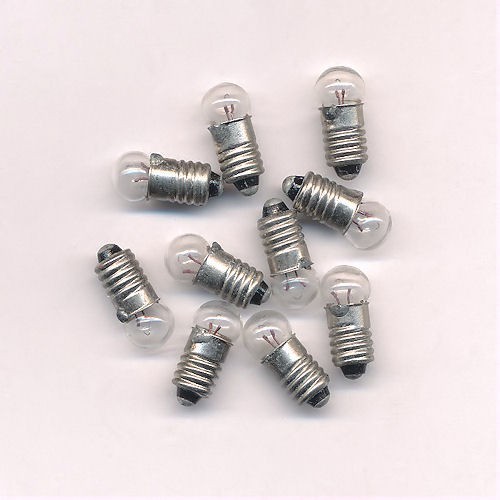 Hubrig - LED Ersatzlämpchen E5,5 3,5V - 10 Stück