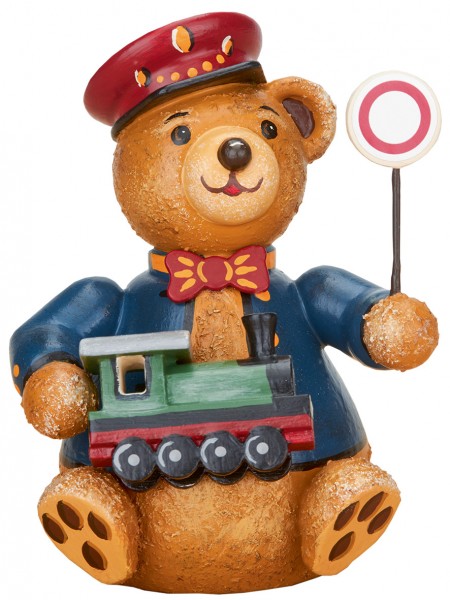 Hubrig Hubiduu ® - Teddy mit Herz - Eisenbahner