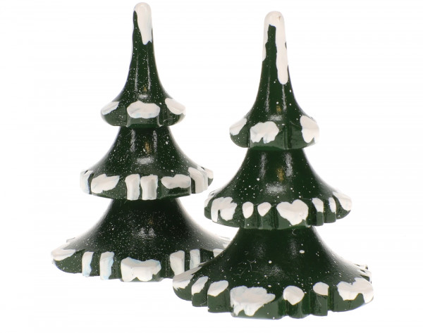 Hubrig Winterkinder 2er Set Winterbaum klein - 6cm