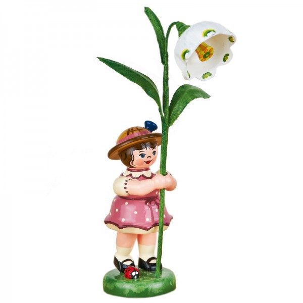 Hubrig Blumenkinder Mädchen mit Märzenbecher