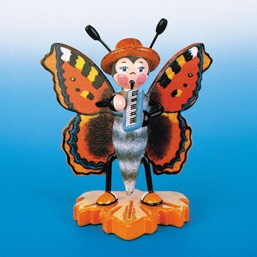 Hubrig Schmetterling Großer Fuchs mit Melodika